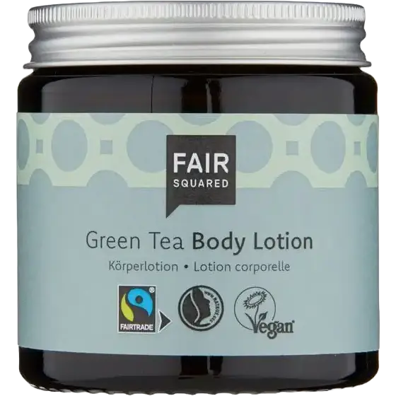 FAIR SQUARED Green Tea Body Lotion 100 ml – Feuchtigkeit & Pflege für normale bis sensible Haut