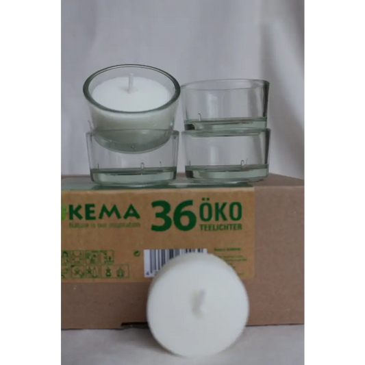 Nachhaltige Teelichthalter aus Glas – Für hüllenlose Teelichter