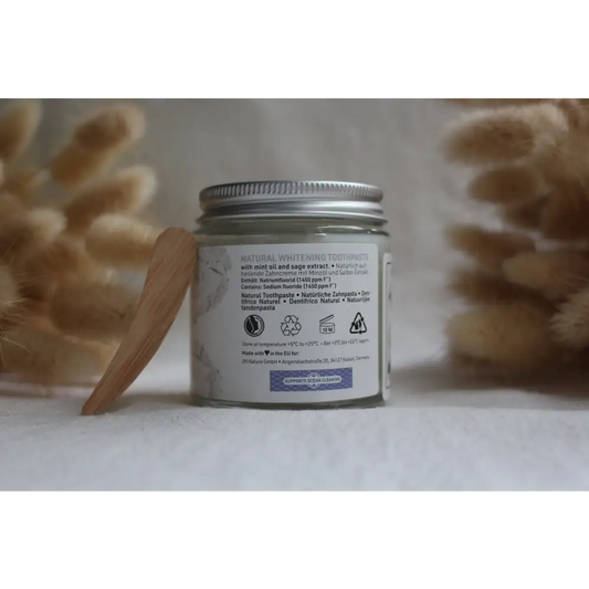 Zahnpasta im Glas "White Fluoride" - Mango.Bananen