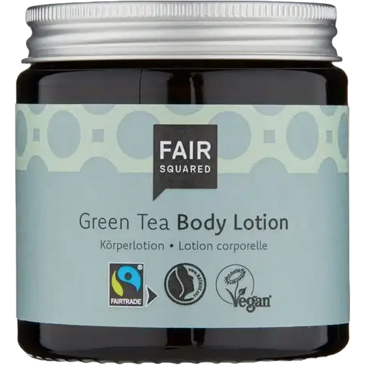 FAIR SQUARED Green Tea Body Lotion 100 ml – Feuchtigkeit & Pflege für normale bis sensible Haut